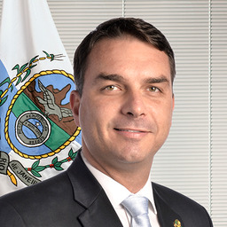 Retrato de Flávio Bolsonaro